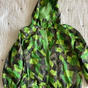 North face rain jackets kids  xs cameo